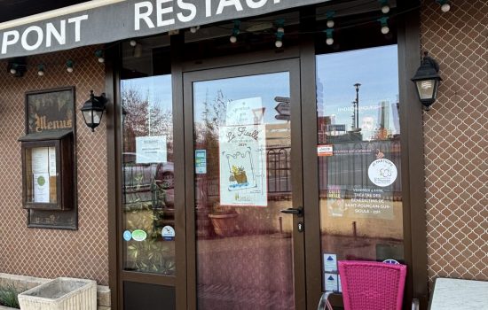 menuiserie aluminium pour un restaurant