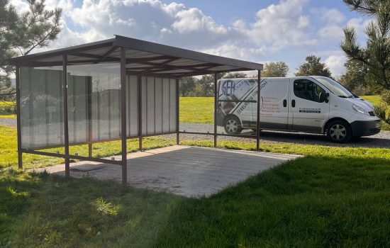 solution métallique sur mesure abri vélo