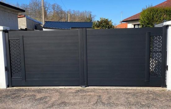 portail aluminium sur mesure